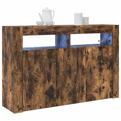 Credenza Rovere fumÃ© 116 x 30 x 75 cm Legno multistrato