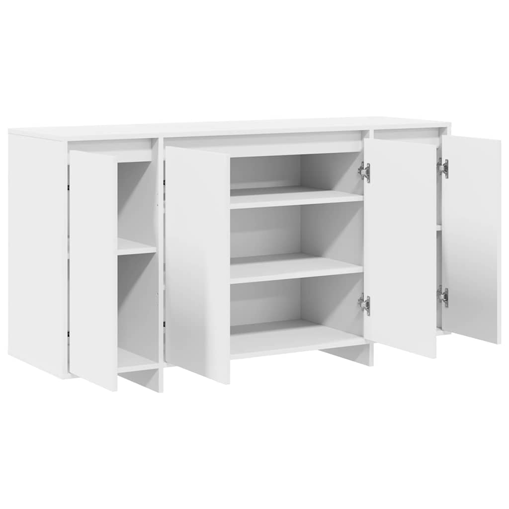 Credenza Bianco 135 x 41 x 75 cm Legno multistrato