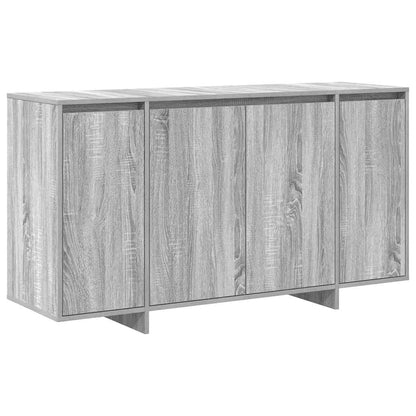 Credenza Grigio Sonoma 135 x 41 x 75 cm Legno multistrato