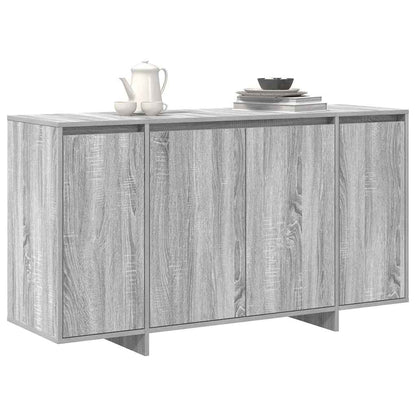 Credenza Grigio Sonoma 135 x 41 x 75 cm Legno multistrato