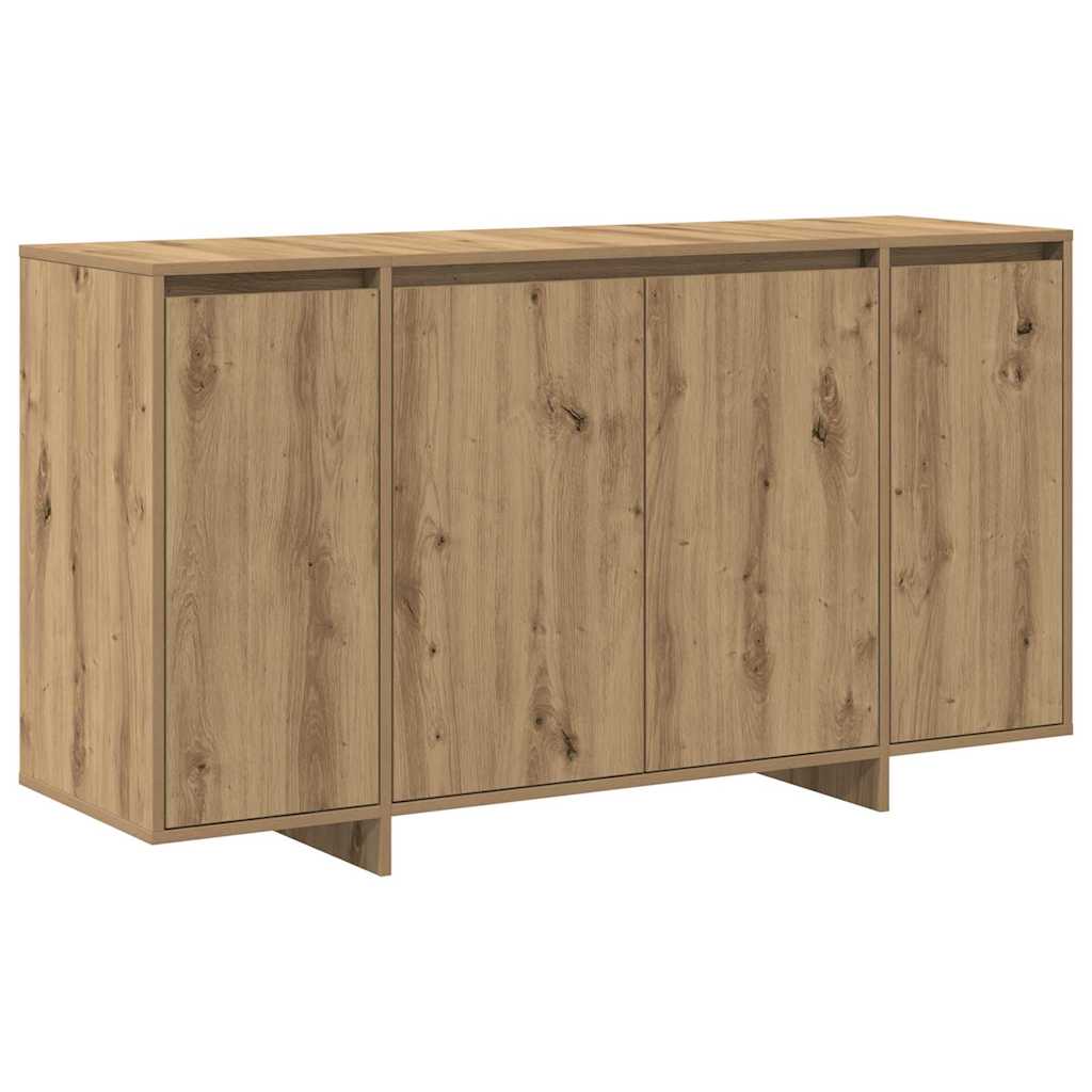 Credenza Rovere artigianale 135 x 41 x 75 cm Legno multistrato