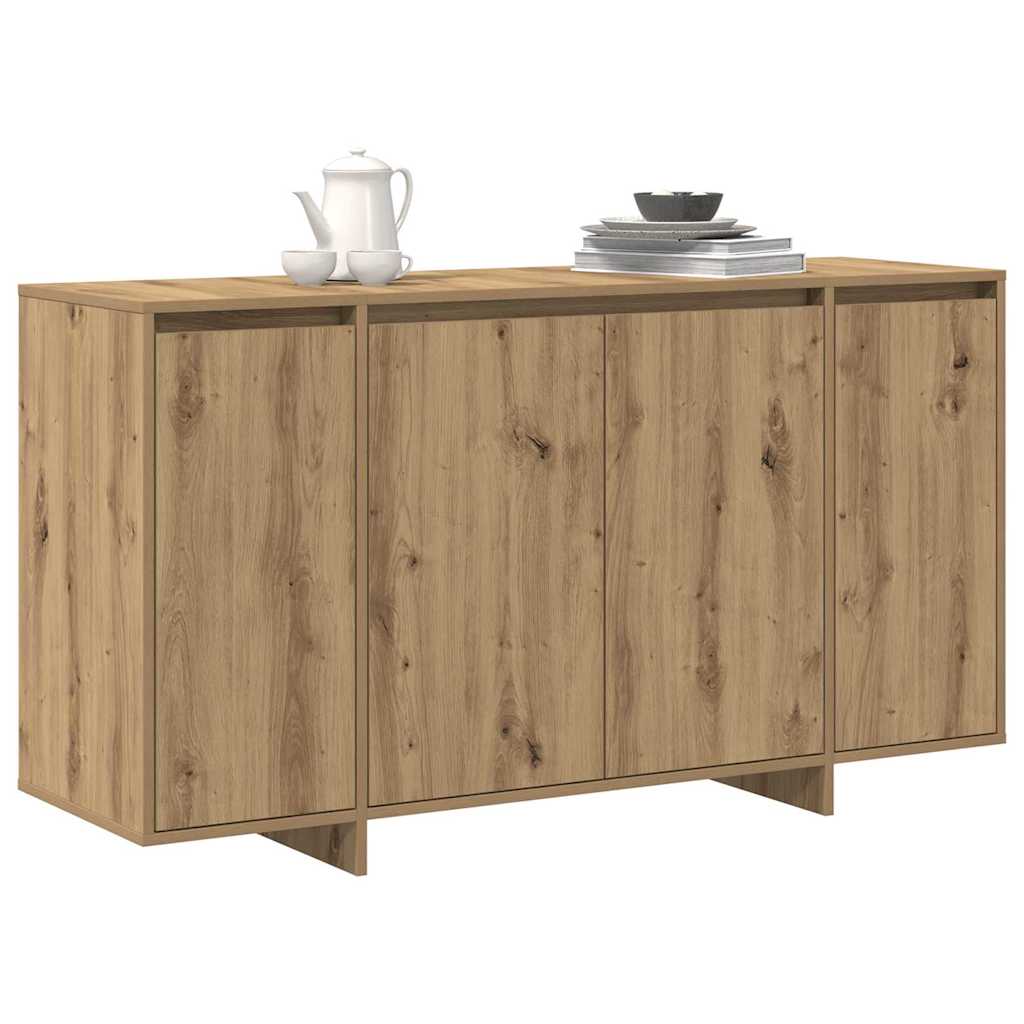 Credenza Rovere artigianale 135 x 41 x 75 cm Legno multistrato