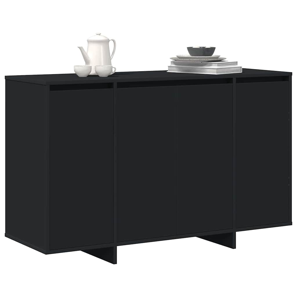 Credenza Nero 120 x 41 x 75 cm Legno multistrato