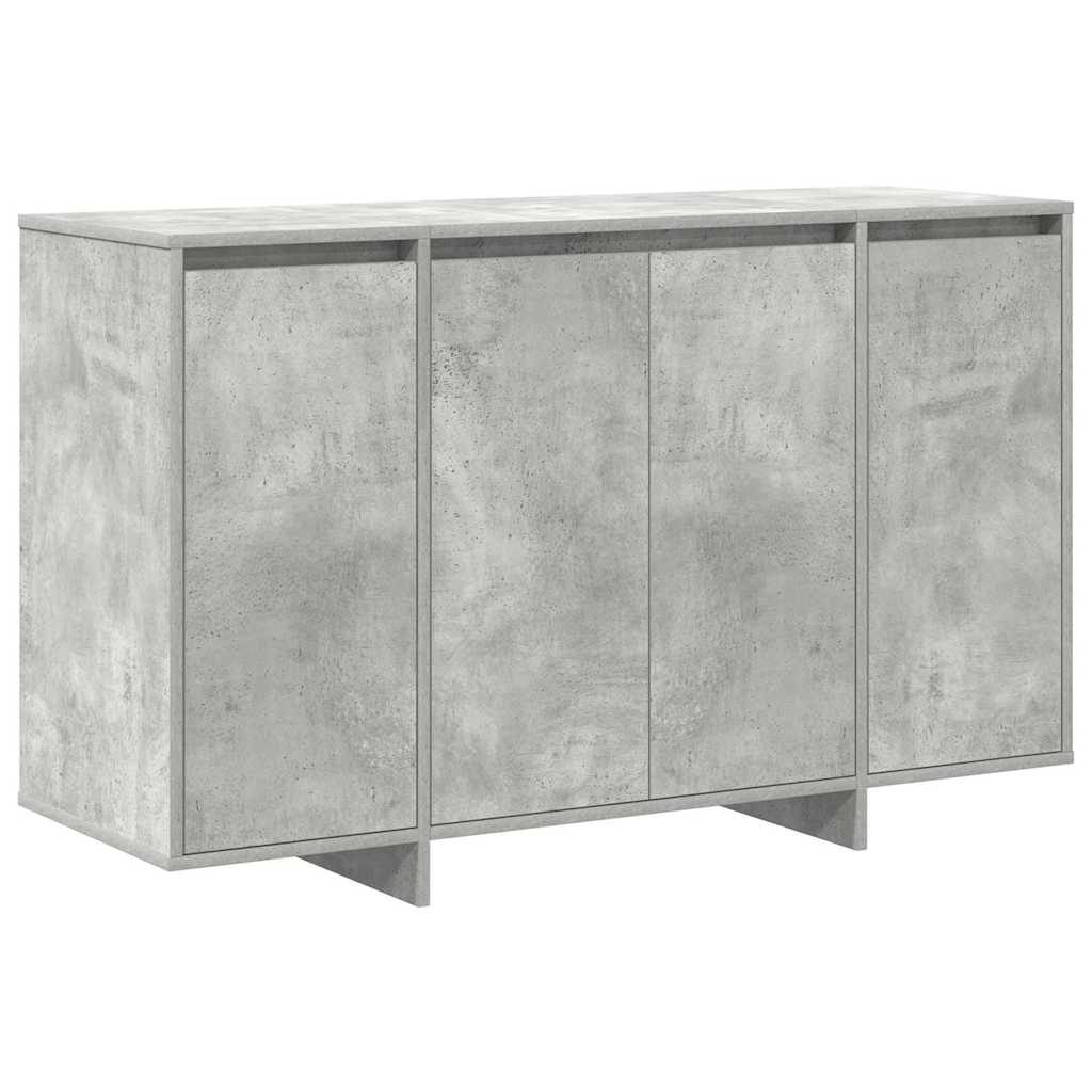Credenza Grigio cemento 120 x 41 x 75 cm Legno multistrato
