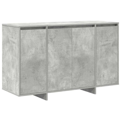 Credenza Grigio cemento 120 x 41 x 75 cm Legno multistrato