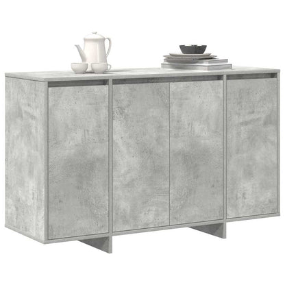 Credenza Grigio cemento 120 x 41 x 75 cm Legno multistrato