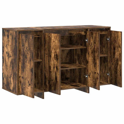 Credenza Rovere fumo 120 x 41 x 75 cm Legno multistrato