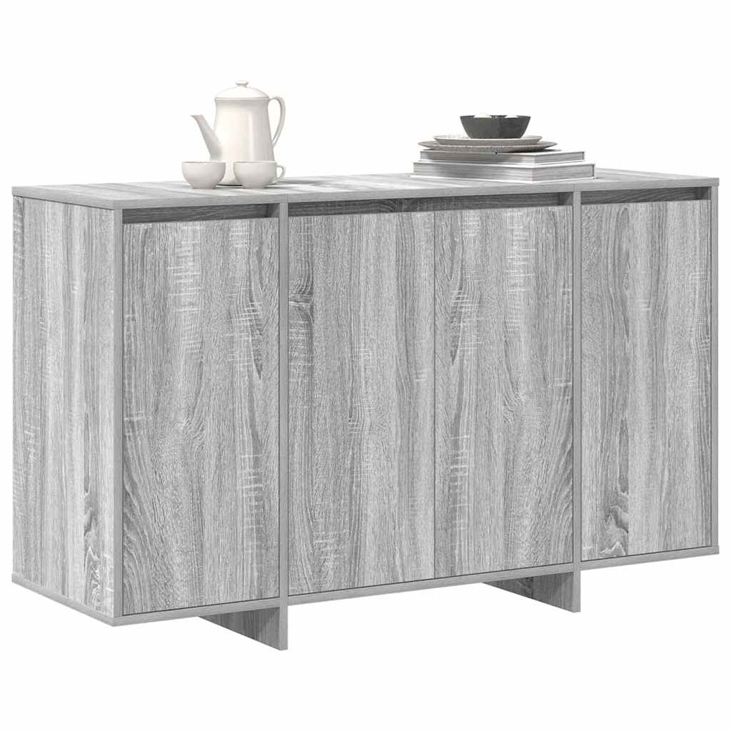 Credenza Grigio sonoma 120 x 41 x 75 cm Legno multistrato
