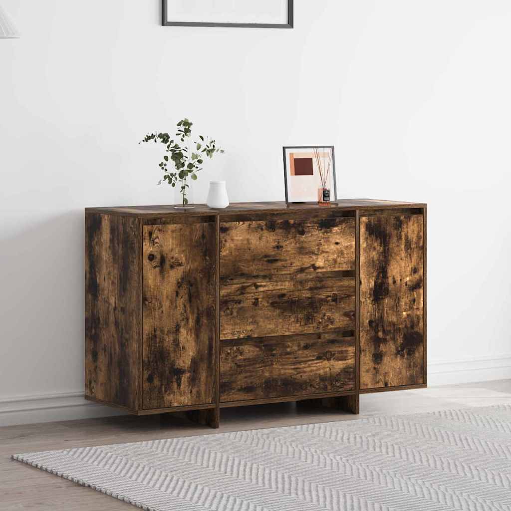 Credenza Rovere fumÃ© 120 x 41 x 75 cm Legno multistrato
