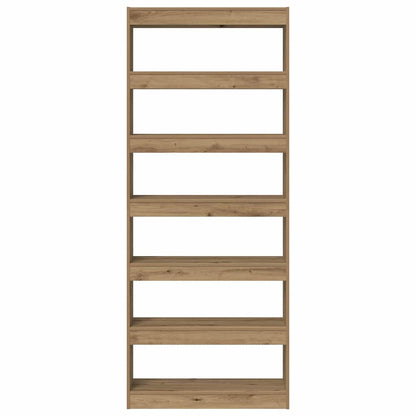 Armadio per Libri Rovere artigianale 80 x 30 x 198 cm