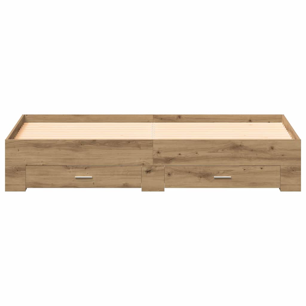 Struttura del letto Rovere artigianale 180 x 200 cm