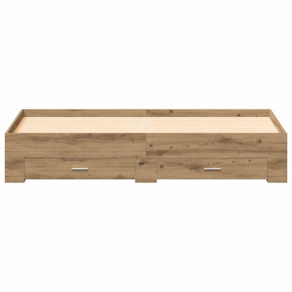Struttura del letto Rovere artigianale 180 x 200 cm