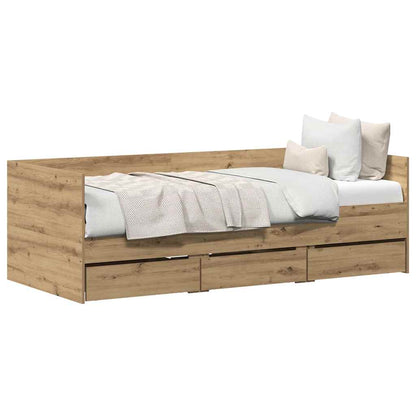 Daybed Rovere artigianale 90 x 190 cm Legno multistrato