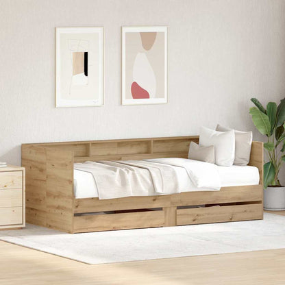 Daybed Rovere artigianale 90 x 190 cm Legno multistrato