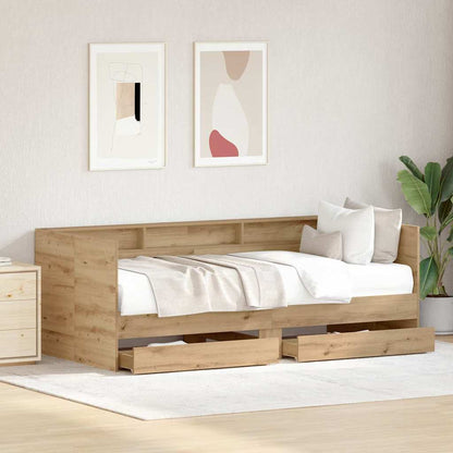 Daybed Rovere artigianale 90 x 190 cm Legno multistrato
