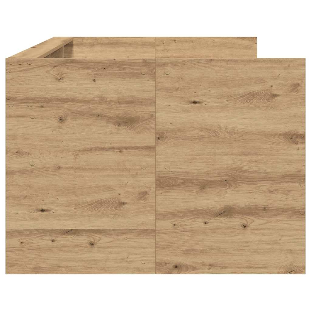 Daybed Rovere artigianale 90 x 190 cm Legno multistrato