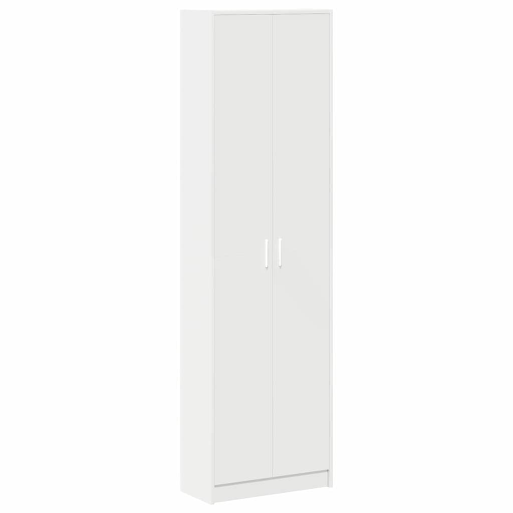 Guardaroba con porta Bianco 55 x 25 x 189 cm Legno multistrato