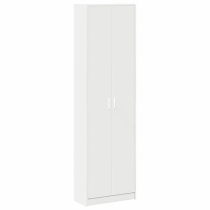 Guardaroba con porta Bianco 55 x 25 x 189 cm Legno multistrato