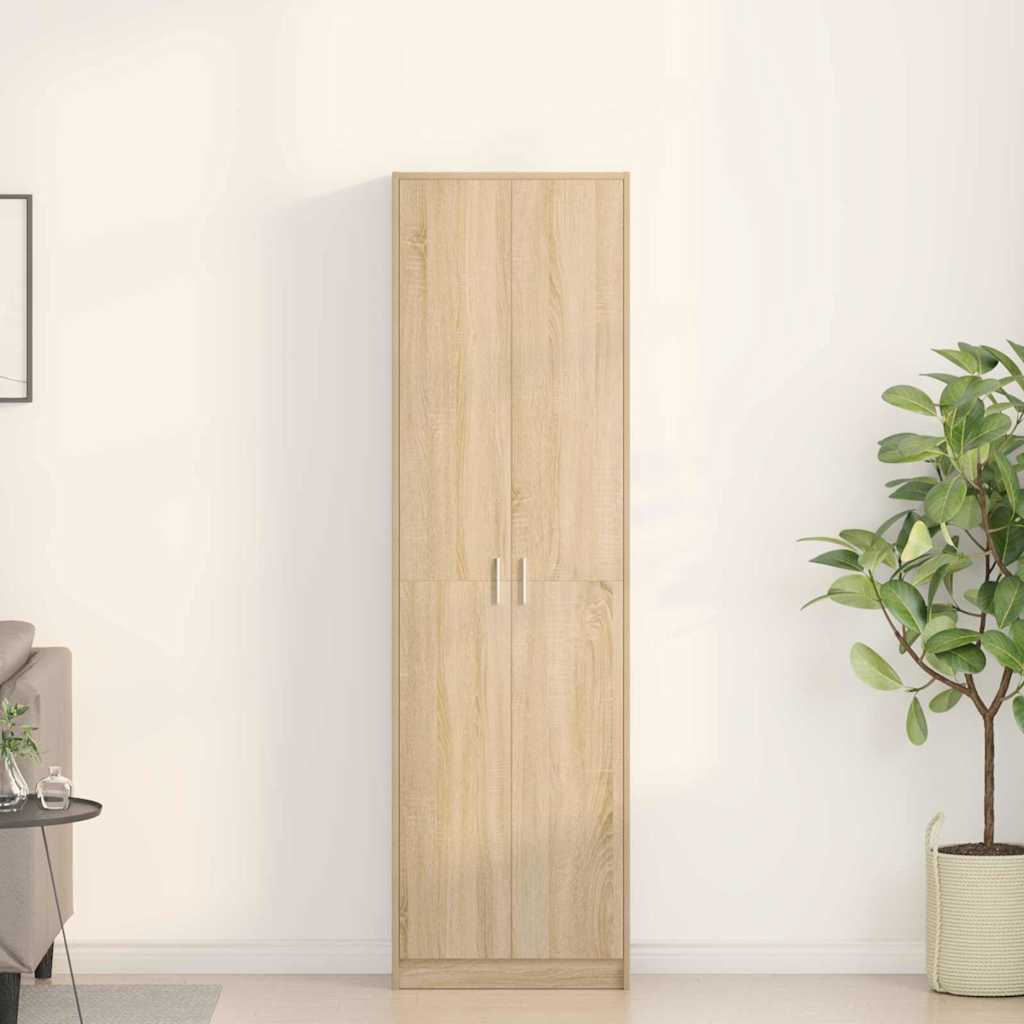 Guardaroba Rovere Sonoma 55 x 25 x 189 cm Legno multistrato