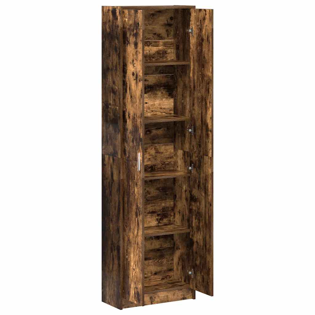 Guardaroba Rovere fumÃ© 55 x 25 x 189 cm Legno multistrato
