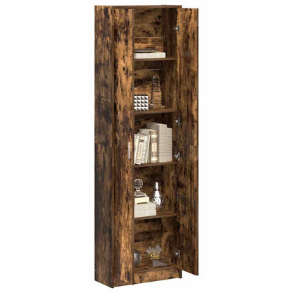 Guardaroba Rovere fumÃ© 55 x 25 x 189 cm Legno multistrato