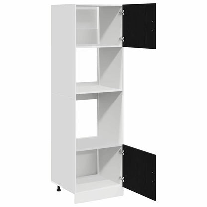 Armadio pensile Rovere Nero 60 x 57 x 207 cm Legno multistrato