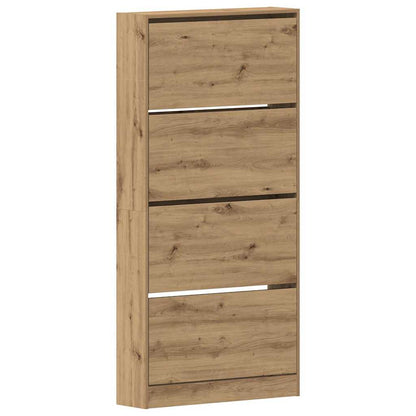 Mobile per scarpe Rovere artigianale 80 x 21 x 163,5 cm