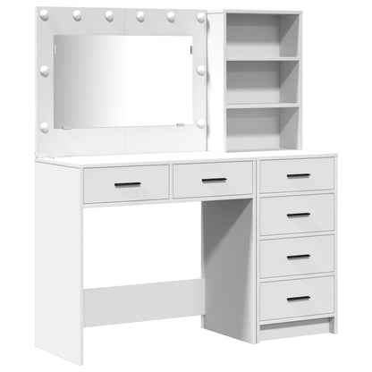 Tavolo da Trucco Bianco 78.5 x 41 x 135 cm Legno multistrato