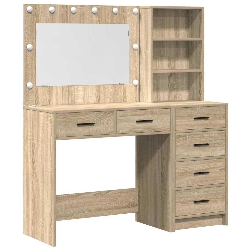 Tavolo da Trucco Marrone 78.5 x 41 x 135 cm Legno multistrato