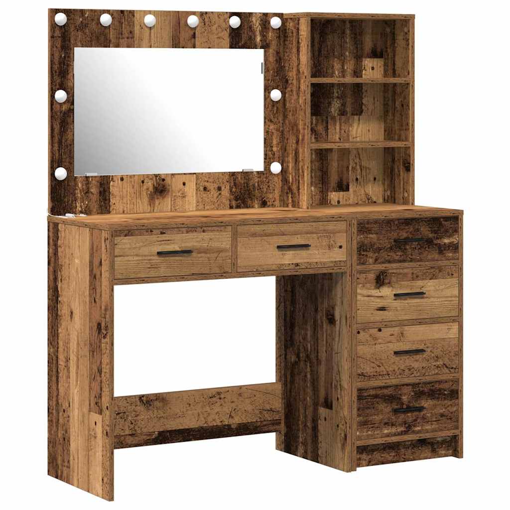Tavolo da Trucco Marrone 78.5 x 41 x 135 cm Legno multistrato