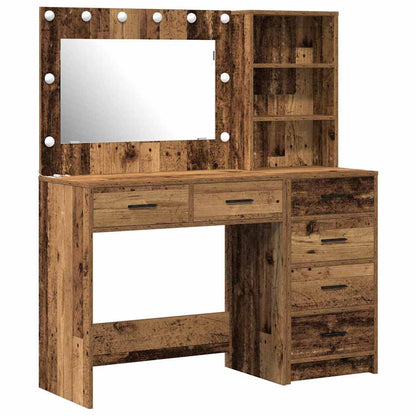 Tavolo da Trucco Marrone 78.5 x 41 x 135 cm Legno multistrato