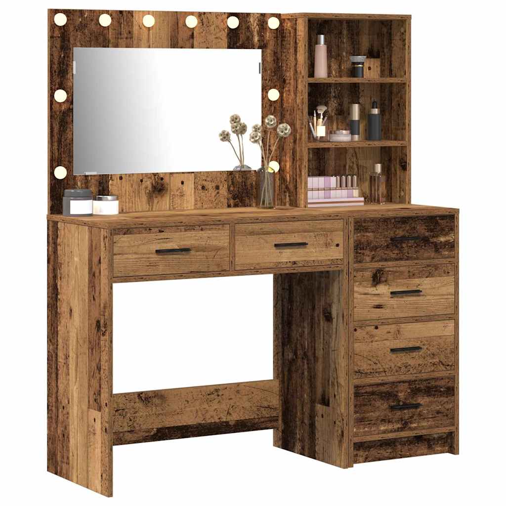Tavolo da Trucco Marrone 78.5 x 41 x 135 cm Legno multistrato