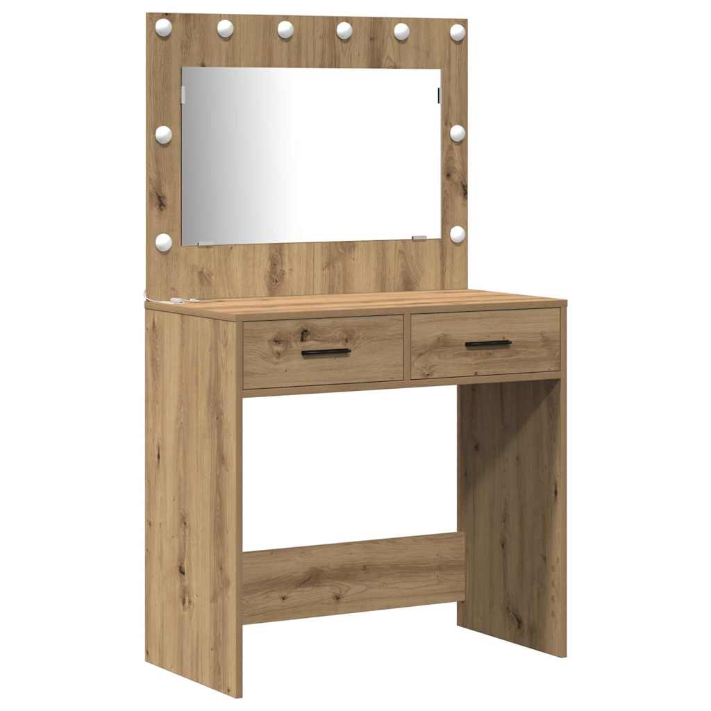 Tavolo da Trucco Marrone 78.5 x 41 x 135 cm Legno multistrato
