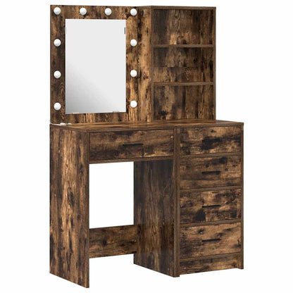 Tavolo da Trucco con cassetto 2 pcs Marrone 50 x 41 x 135 cm