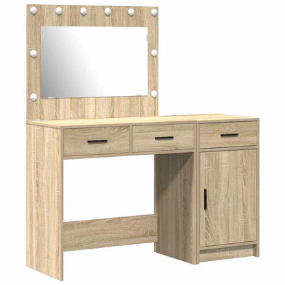 Tavolo da Trucco con cassetto 2 pcs Marrone 40 x 41 x 75 cm