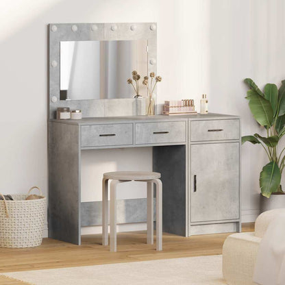 Tavolo da Trucco 2 pcs Grigio 40 x 41 x 75 cm Legno multistrato