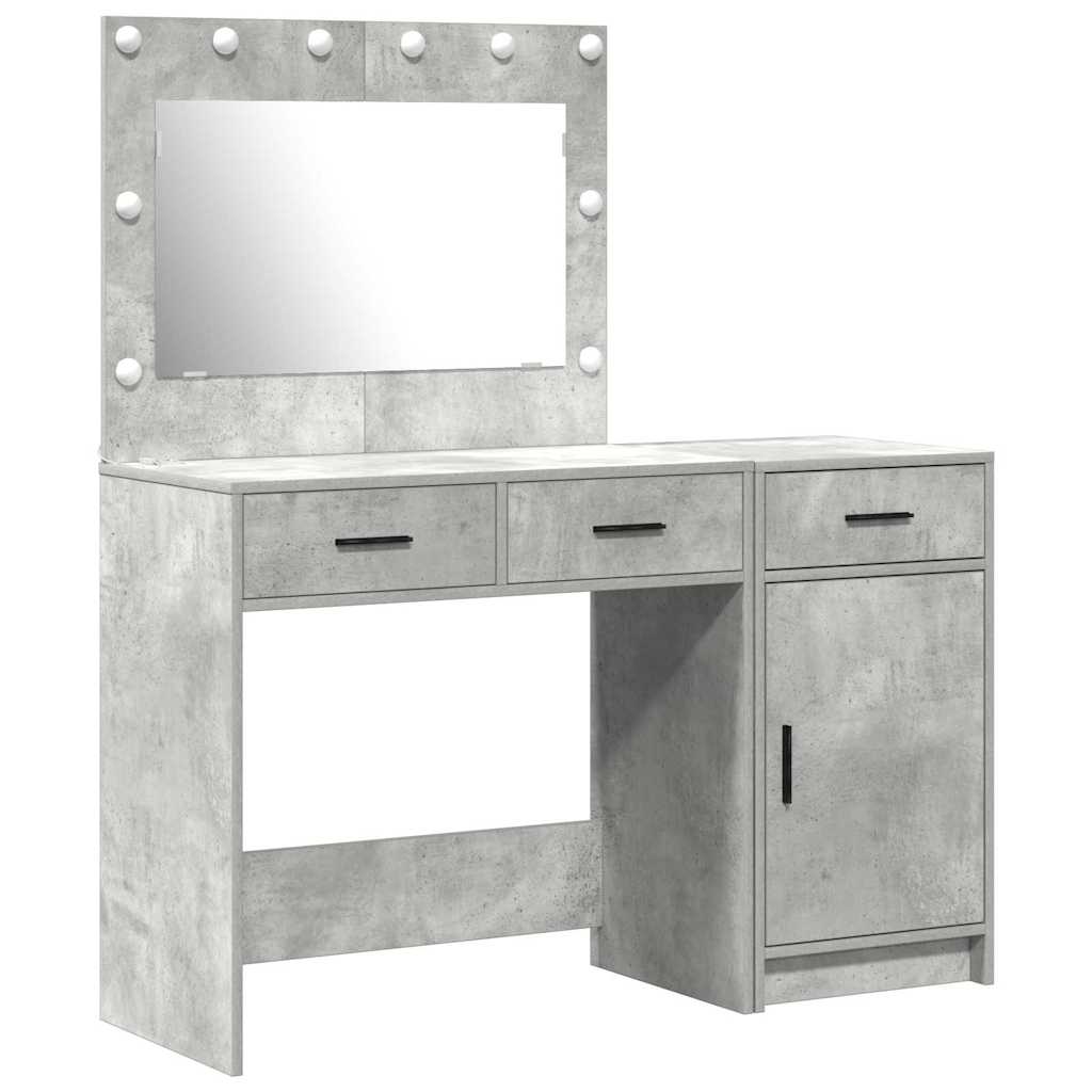 Tavolo da Trucco 2 pcs Grigio 40 x 41 x 75 cm Legno multistrato