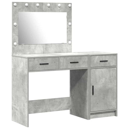 Tavolo da Trucco 2 pcs Grigio 40 x 41 x 75 cm Legno multistrato