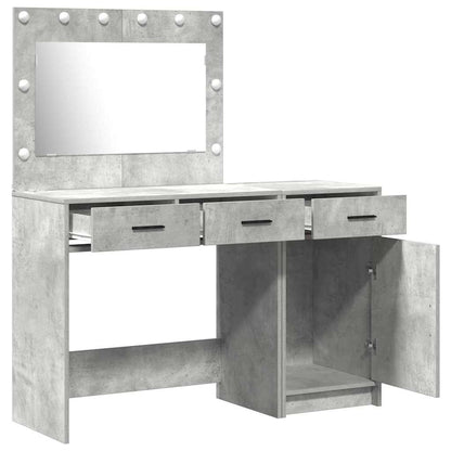 Tavolo da Trucco 2 pcs Grigio 40 x 41 x 75 cm Legno multistrato
