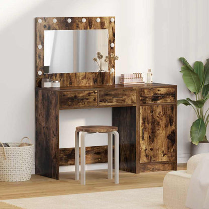 Tavolo da Trucco con cassetto 2 pcs Marrone 40 x 41 x 75 cm