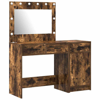 Tavolo da Trucco con cassetto 2 pcs Marrone 40 x 41 x 75 cm