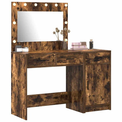 Tavolo da Trucco con cassetto 2 pcs Marrone 40 x 41 x 75 cm