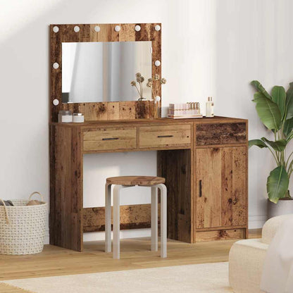 Tavolo da Trucco con cassetto 2 pcs Marrone 40 x 41 x 75 cm