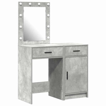 Tavolo da Trucco con cassetto 2 pcs Grigio 50 x 41 x 135 cm