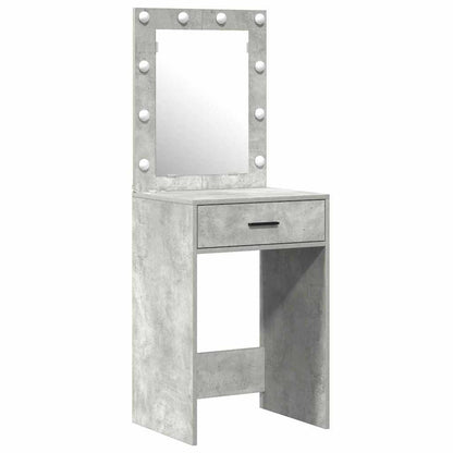 Tavolo da Trucco con cassetto 2 pcs Grigio 50 x 41 x 135 cm