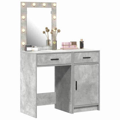 Tavolo da Trucco con cassetto 2 pcs Grigio 50 x 41 x 135 cm