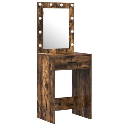 Tavolo da Trucco con cassetto 2 pcs Marrone 50 x 41 x 135 cm