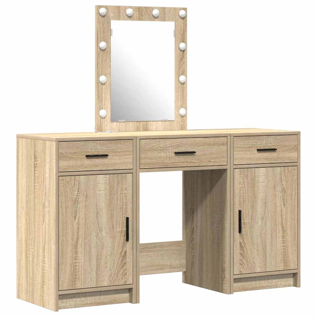 Tavolo da Trucco Marrone 50 x 41 x 135 cm Legno multistrato
