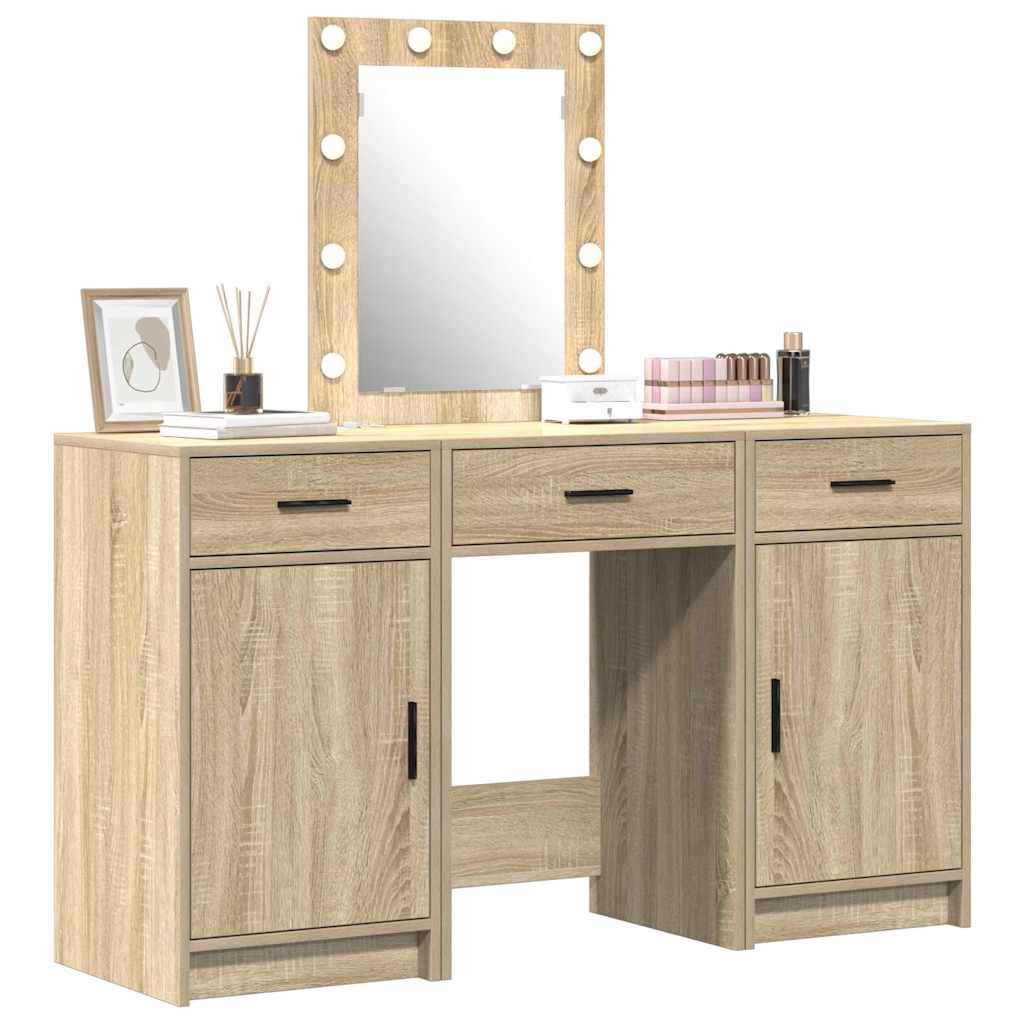 Tavolo da Trucco Marrone 50 x 41 x 135 cm Legno multistrato