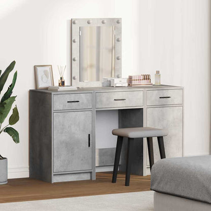 Tavolo da Trucco Grigio 50 x 41 x 135 cm Legno multistrato